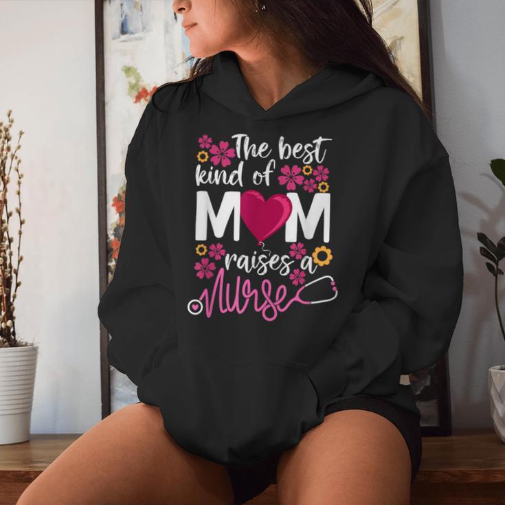 The Best Kind Of Mom Raises A Nurse Rn's Mommy Mother's Day Women Hoodie Gifts for Her