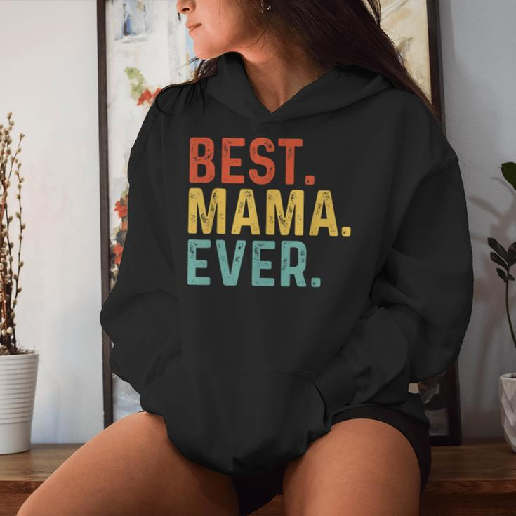 Best Mama Ever Retro Vintage Unique For Mama Women Hoodie Gifts for Her