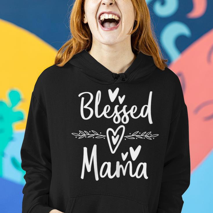 Blessed Mama Mother Mom Women Hoodie Gifts for Her