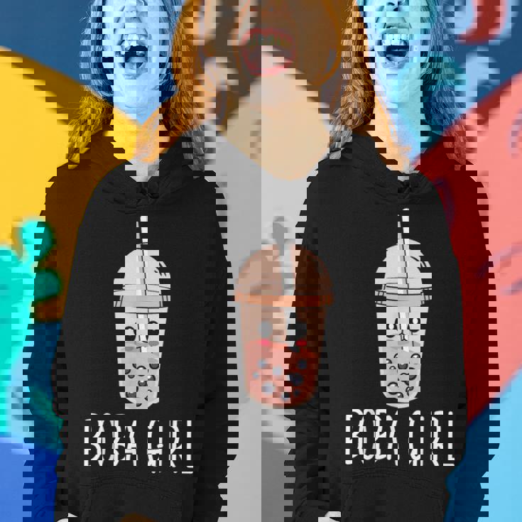 Boba Girl Bubble Tea Girl Women Hoodie Gifts for Her