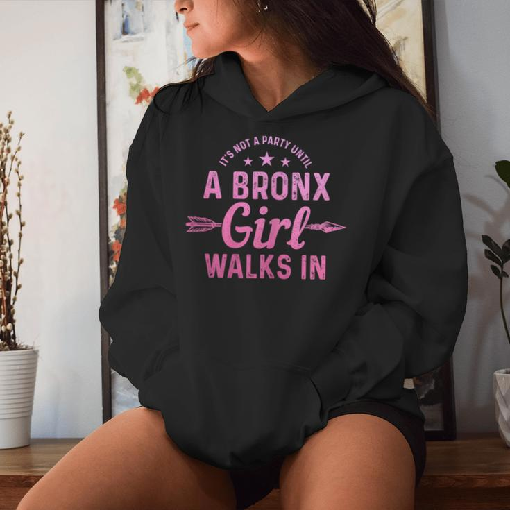 Bronx Girl New York City Nyc Pride Pink Women Hoodie Gifts for Her