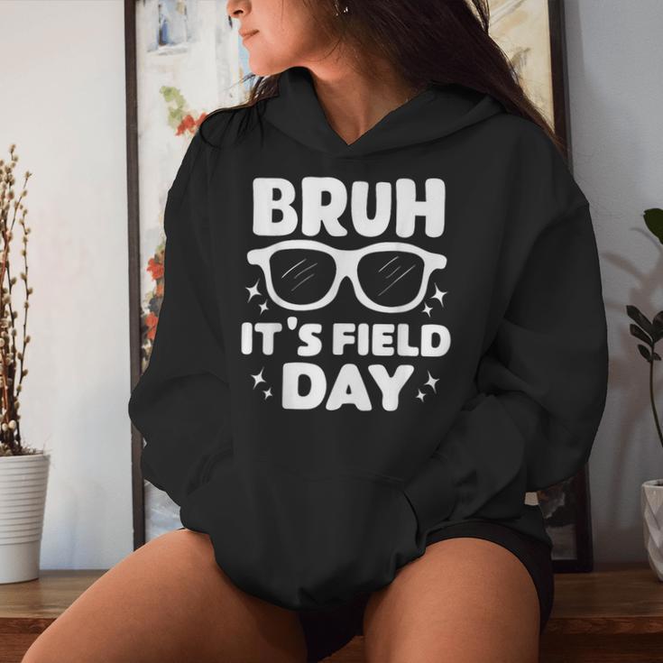 Bruh It's Filed Day Field Trip Boys Girls Sunglasses Fun Day Women Hoodie Gifts for Her