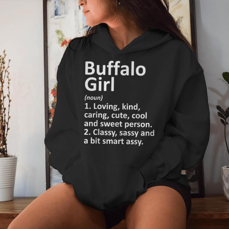 Buffalo Girl Ny New York City Home Roots Women Hoodie Gifts for Her