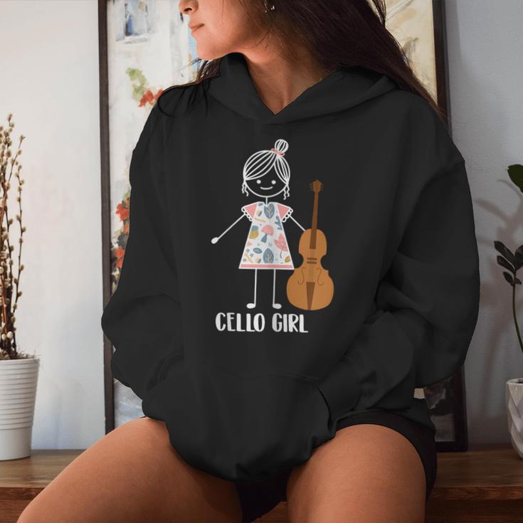 Cello Girls' Cello Playerioloncello Cellist Cello Kapuzenpullover für Damen Geschenke für Sie