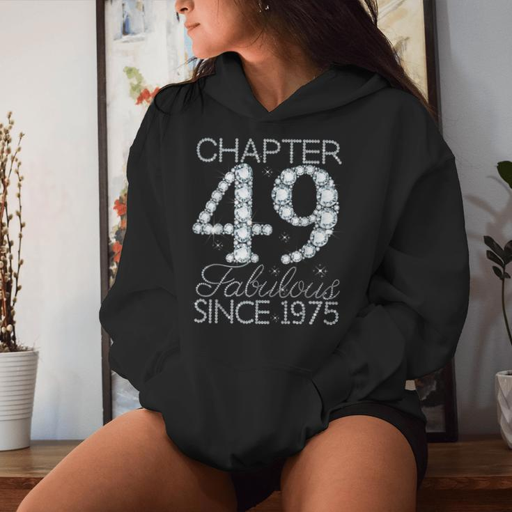 Chapter 49 Fabulous Since 1975 Happy 49Th Birthday Girl Lady Women Hoodie Gifts for Her