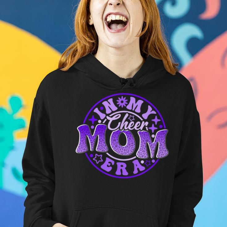 Cheer Mom In Her Purple Era Best Cheerleading Mother Women Hoodie Gifts for Her