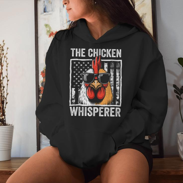 The Chicken Whisperer Farmer Animal Farm For Women Women Hoodie Gifts for Her