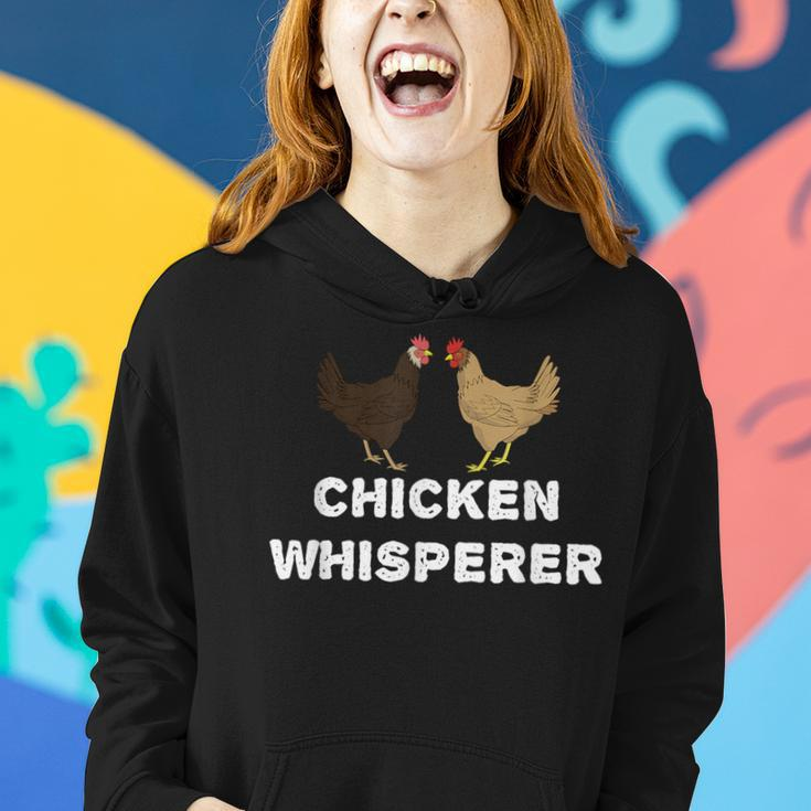 Chicken Whisperer Pet Chicken Country Women Hoodie Gifts for Her