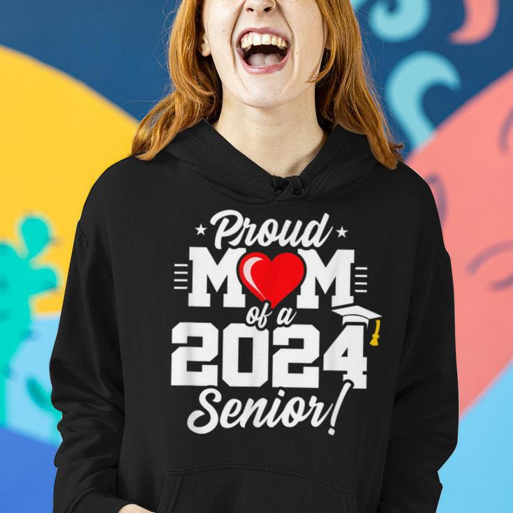 Class Of 2024 Senior Year Proud Mom Senior 2024 Women Hoodie Gifts for Her