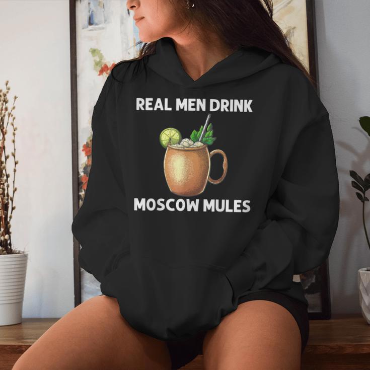 Cool Moscow Mule For Dad Vodka Cocktail Bartender Women Hoodie Gifts for Her