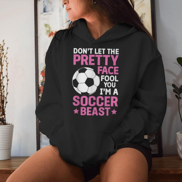 Cool Soccer For N Girls Soccer Lover Player Sports Women Hoodie Gifts for Her