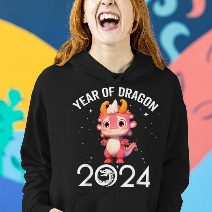 Cute New Year 2024 For Kid Girl Boy Year Of The Dragon Women Hoodie Gifts for Her