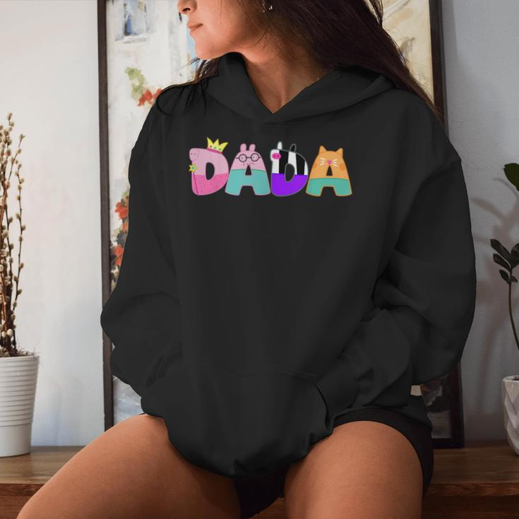 Dad And Mom Dada Birthday Girl Pig Family Party Decorations Women Hoodie Gifts for Her