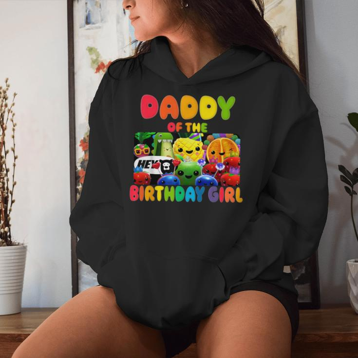 Daddy Of The Birthday Girl Fruit Birthday Family Matching Women Hoodie Gifts for Her
