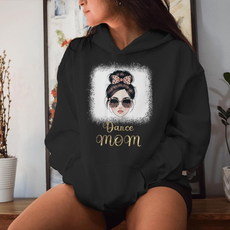 Dancing Mom Life Vibes Leopard Love & Dance Passion Women Hoodie Gifts for Her