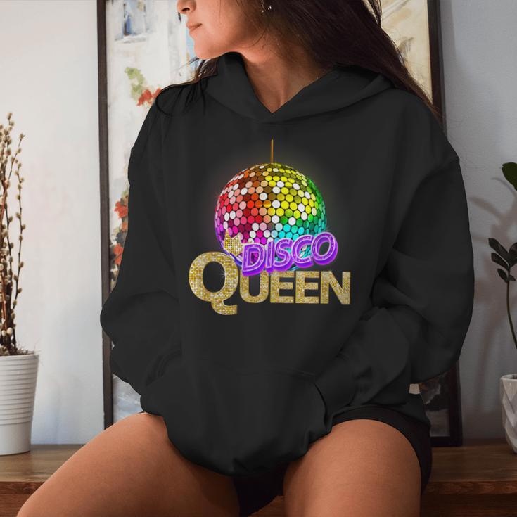 Dancing Queen Vintage Dancing 70S Disco Queen Women Hoodie Gifts for Her