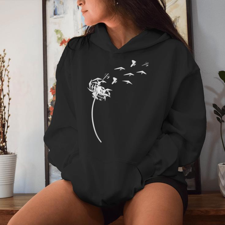 Dandelion Hang Gliding For Hang Glider Women Hoodie Gifts for Her