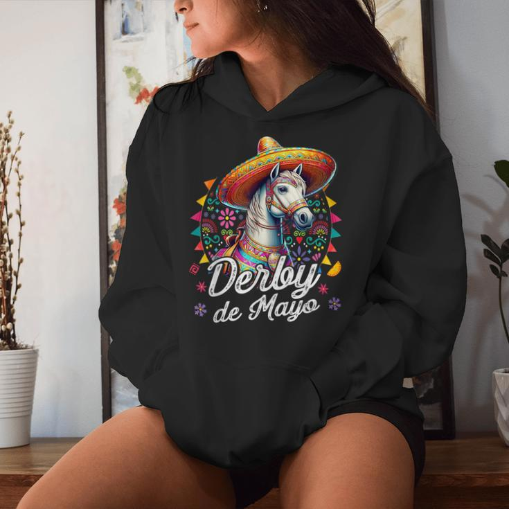 Derby De Mayo For Horse Racing Mexican Women Hoodie Gifts for Her