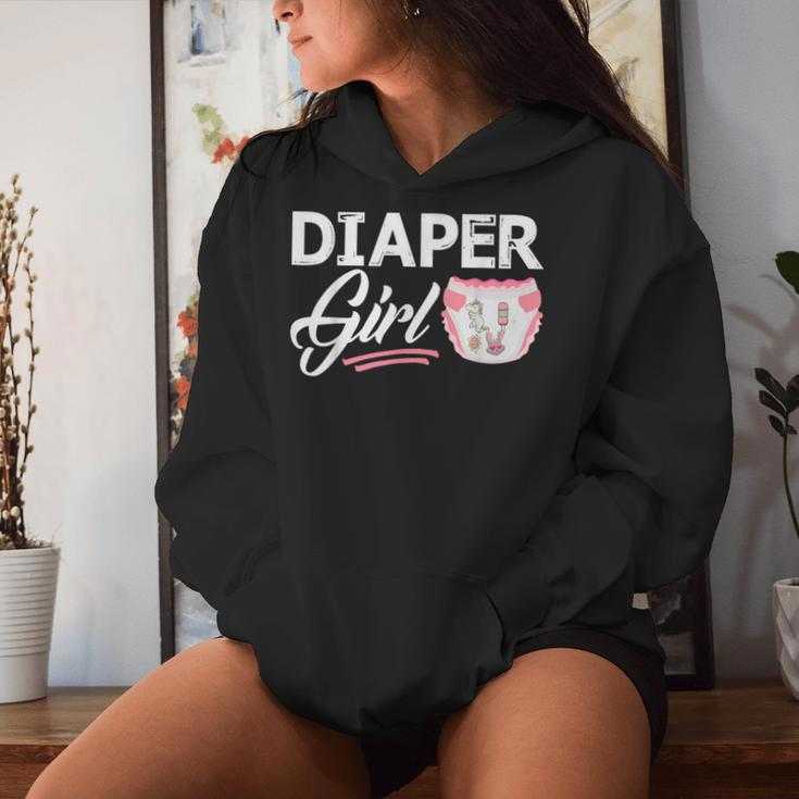 Diaper Girl Kapuzenpullover für Damen Geschenke für Sie