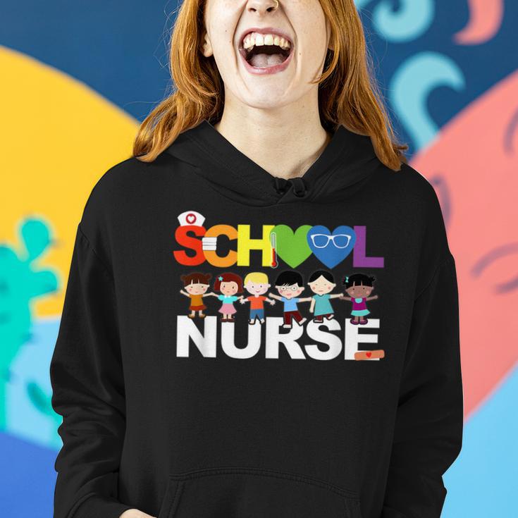 Elementary School Registered Nurse Back To School Nursing Women Hoodie Gifts for Her