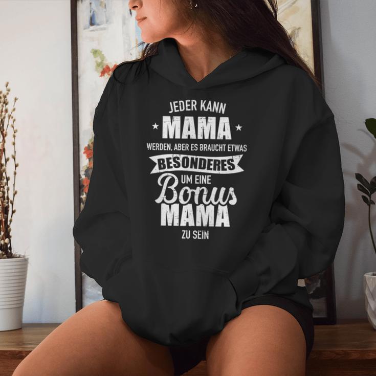 Es Braucht Etwas Special Um Bonus Mama Zu Sein Saying Kapuzenpullover für Damen Geschenke für Sie