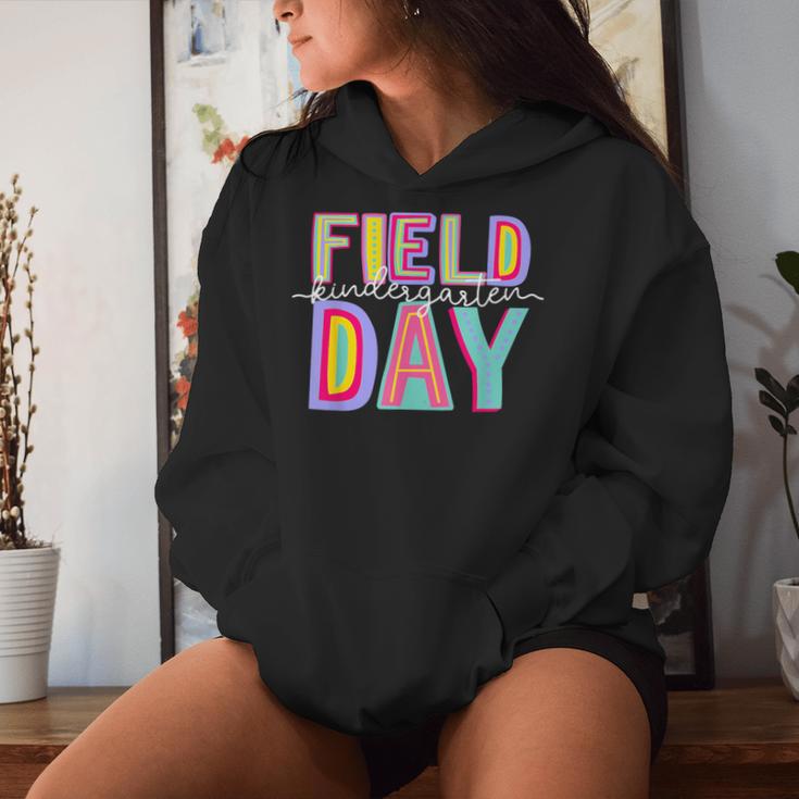 Field Day Fun Day Kindergarten Field Trip Student Teacher Women Hoodie Gifts for Her