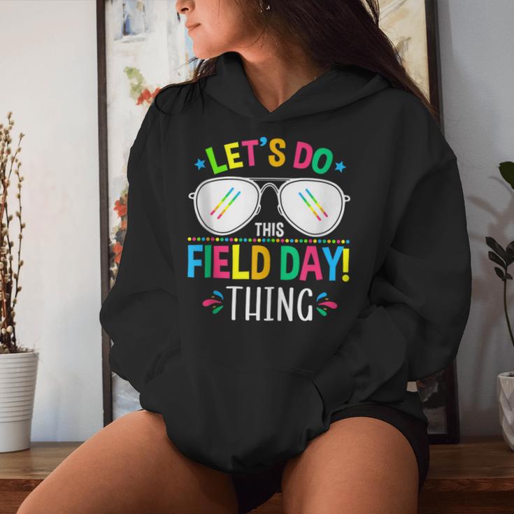 Lets Do This Field Day Thing Quotes Sunglasses Girls Boys Women Hoodie Gifts for Her