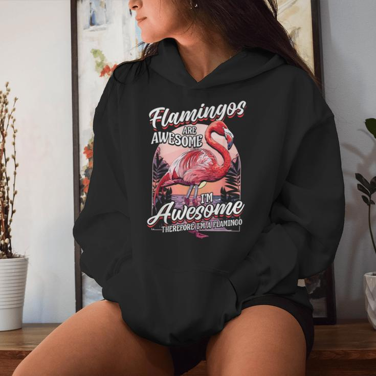 Flamingo Girls Boys Flamingos Are Awesome Women Hoodie Gifts for Her