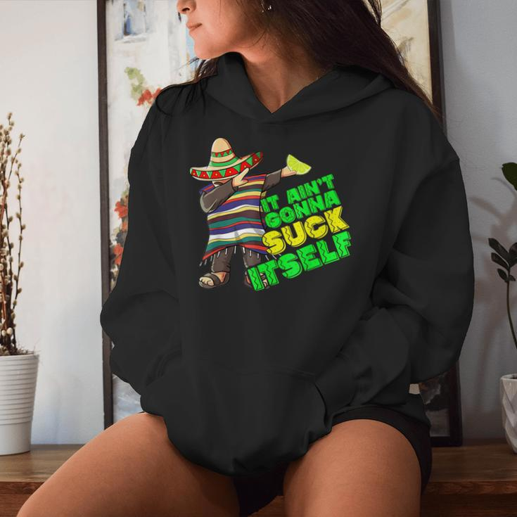 It Aint Gonna Suck Itself Tequila Lime Cinco De Mayo Women Hoodie Gifts for Her