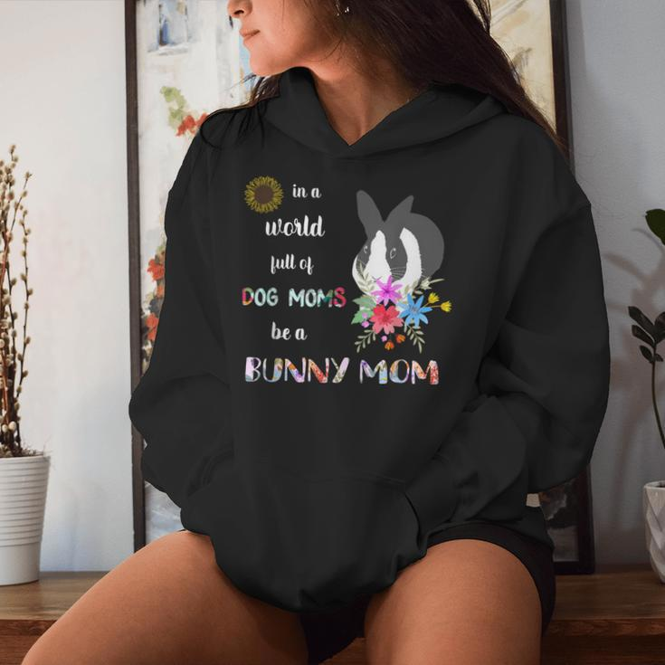 Be A Dutch Bunny Rabbit Mom Mother Women Hoodie Gifts for Her