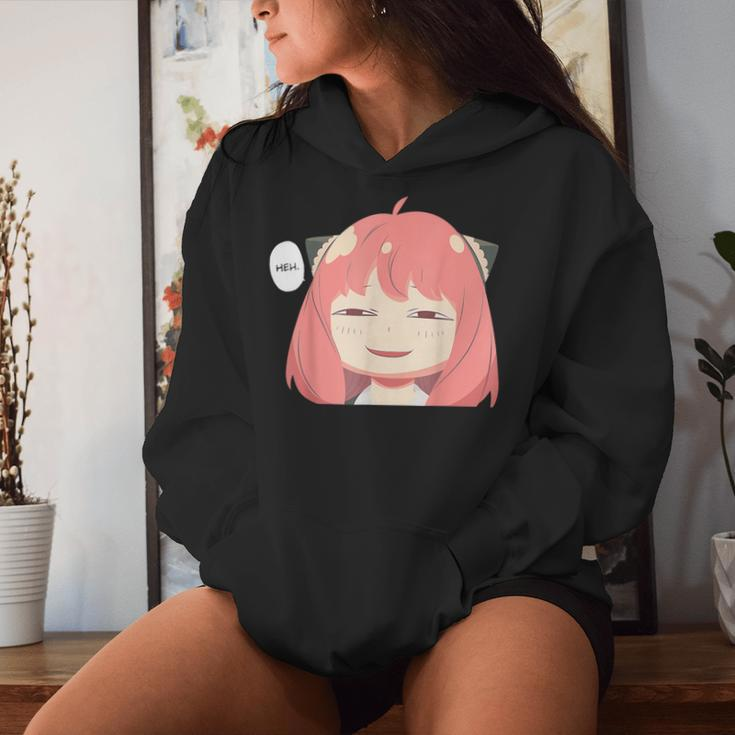 Emotion Smile Heh A Cute Girl For Family Holidays Women Hoodie Gifts for Her