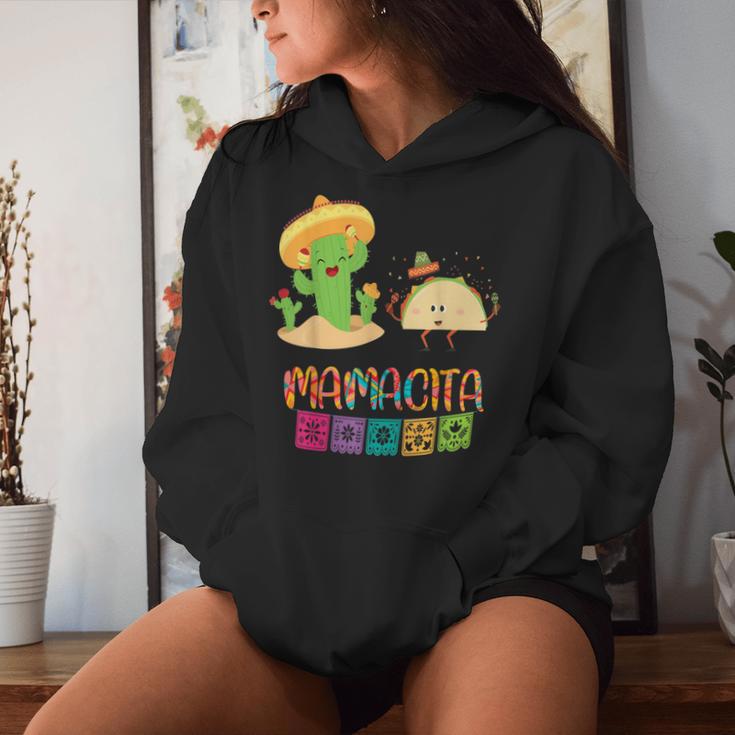 Mexican Fiesta Cinco De Mayo Mamacita Tacos Cactus Women Hoodie Gifts for Her