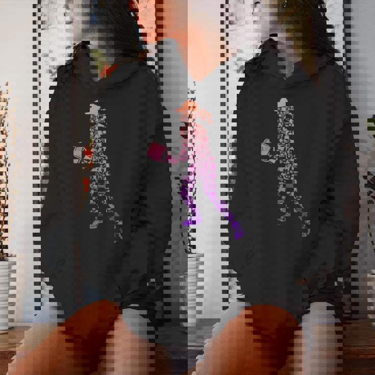 Pickleball Player Paddle Girls Mom Pickle Ball Women Hoodie Gifts for Her