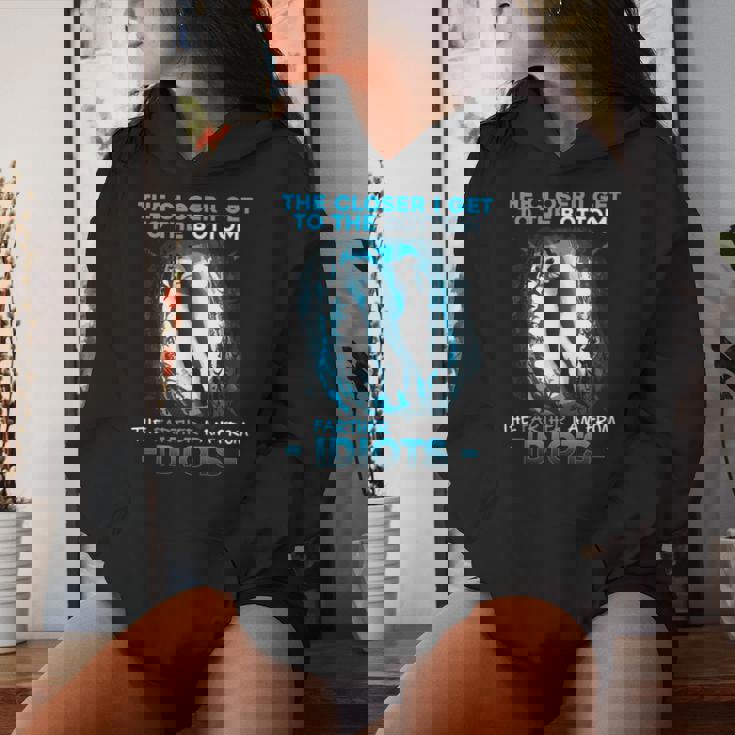 Scuba Diver Hombres Y Es Estilos Sudadera con capucha para mujer Regalos para ella