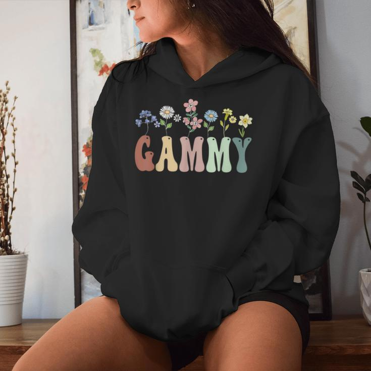 Gammy Wildflower Floral Gammy Women Hoodie Gifts for Her