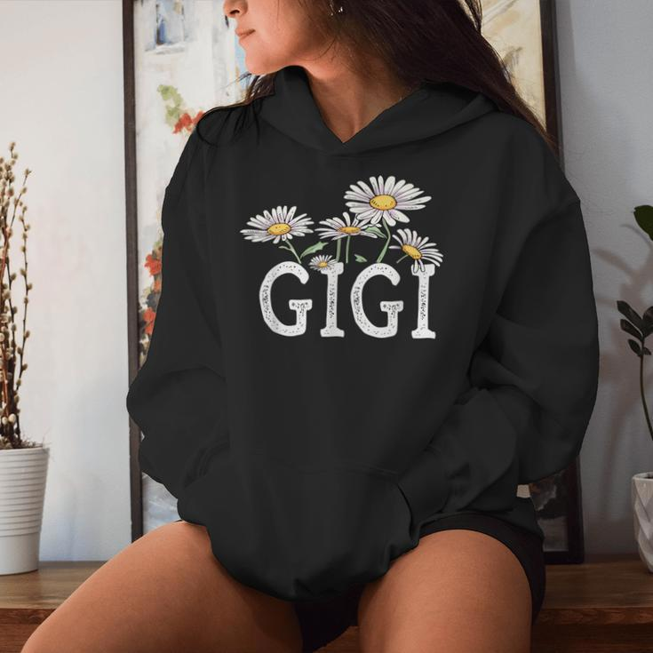 Gigi Floral Chamomile Mother's Day Gigi Women Hoodie Gifts for Her