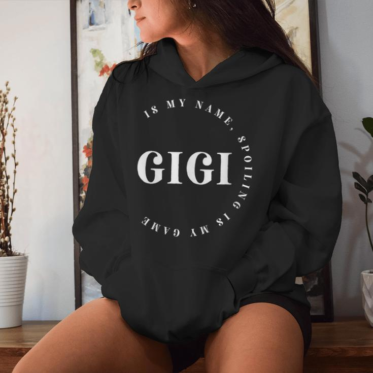 Gigi Is My Name Spoiling Is My Game Christmas Women Hoodie Gifts for Her