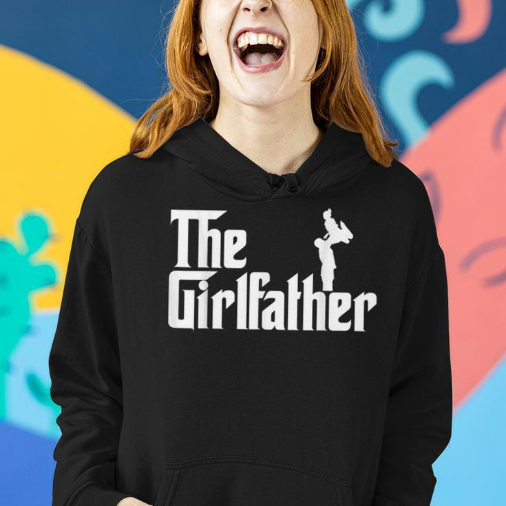 The Girl Father Dad Of Girls Best Father's Day Women Hoodie Gifts for Her