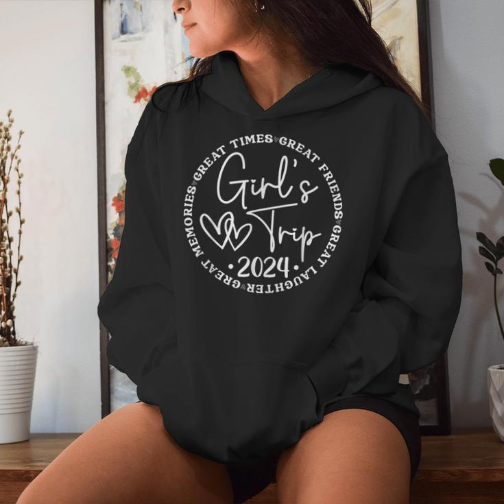 Girls Trip 2024 Weekend Vacation Matching For Birthday Women Hoodie Gifts for Her