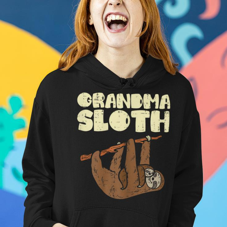 Grandma Sloth Nana Mimi Grandmother Women Women Hoodie Gifts for Her