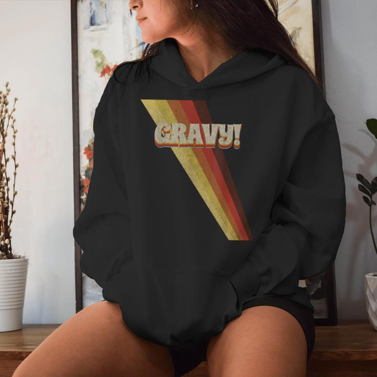 Gravy Seventies 70'S Cool Vintage Retro Style Women Hoodie Gifts for Her