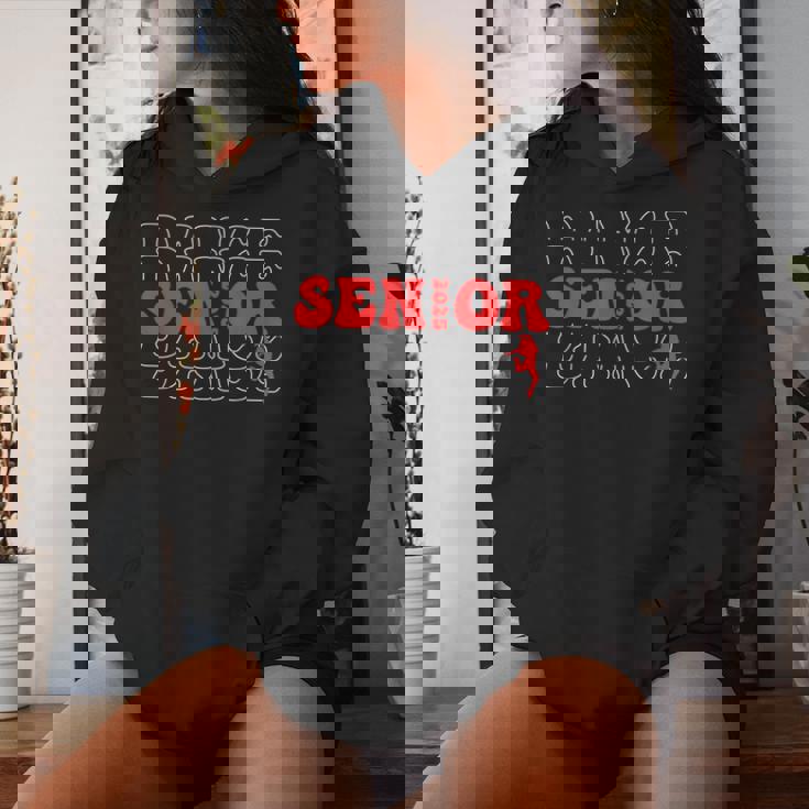Groovy Dance Senior 2025 Class Of 2025 Senior Dancer Women Hoodie Gifts for Her