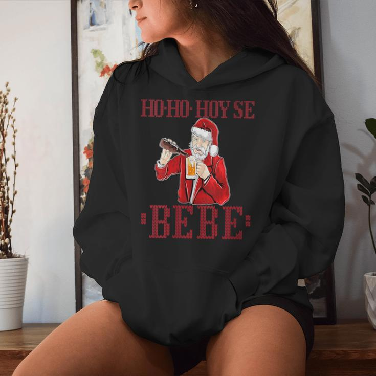 Ho Ho Hoy Se Bebe Ugly Christmas Dominican Women Hoodie Gifts for Her