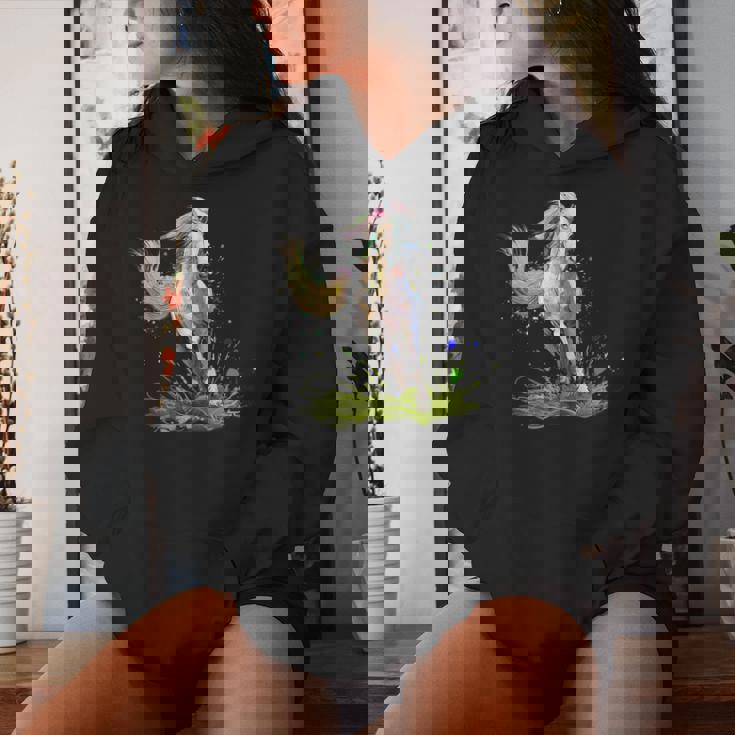 Horse-Loving Girl Horseback Riding Horseback Riding Women Hoodie Gifts for Her