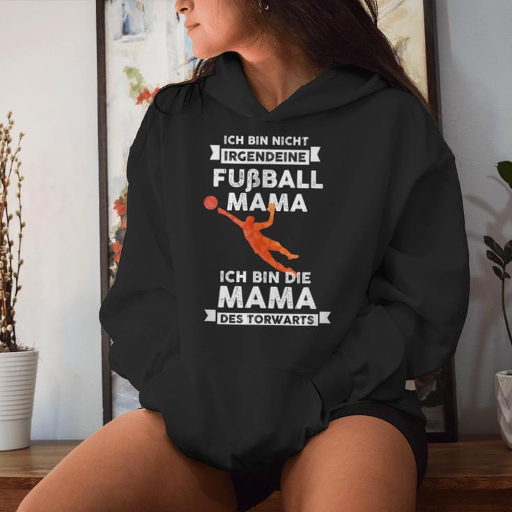 Ich Bin Die Fußball Mama Des Goalkeeper Kapuzenpullover für Damen Geschenke für Sie