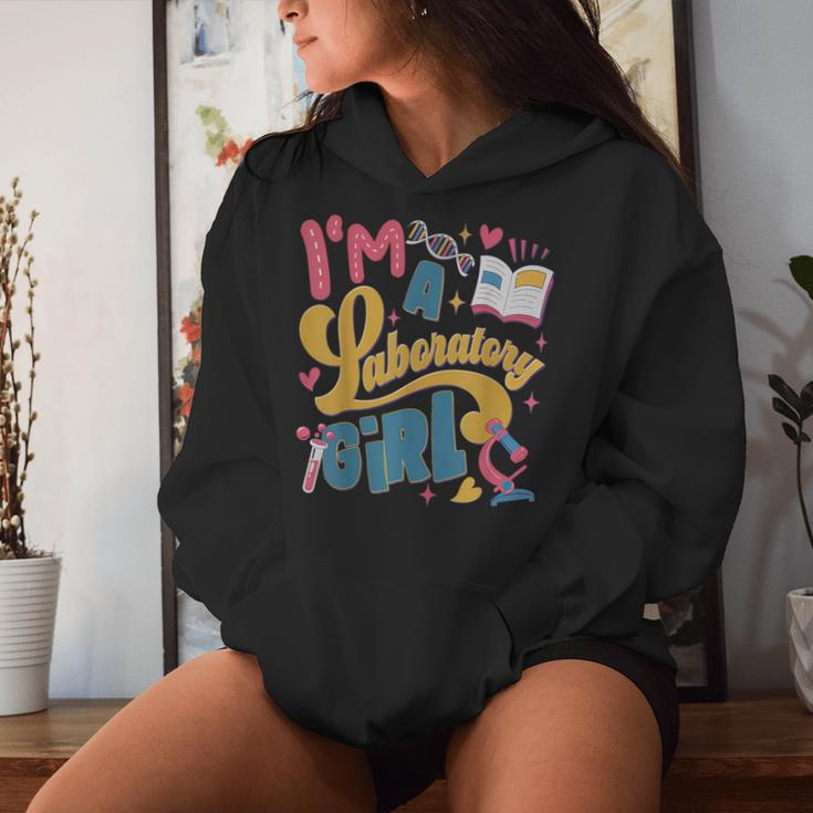 I'm A Laboratory Girl Medical Lab Week 2024 Women Hoodie Gifts for Her