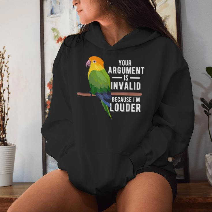 I'm Louder Caique Owner Caique Parrot Mom Women Hoodie Gifts for Her