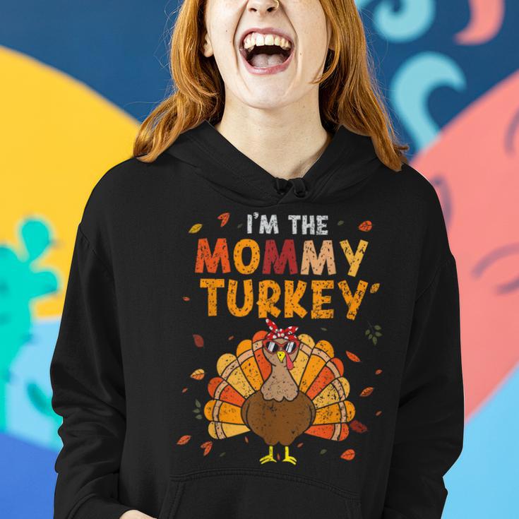 I'm Mommy Turkey Thankful Mother Happy Thanksgiving Women Women Hoodie Gifts for Her