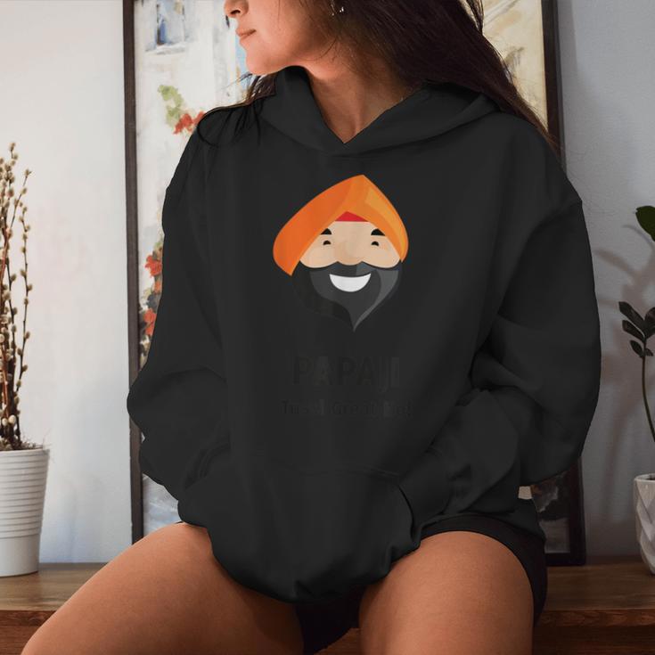 Indischesatertagsgeschenk Punjabi Papa Lustige Männer Frauen Kapuzenpullover für Damen Geschenke für Sie