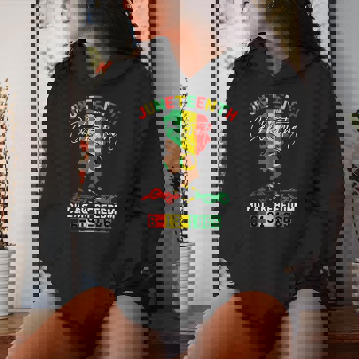 Junenth Celebrating Black Freedom June 19Th 1865 Women Hoodie Gifts for Her